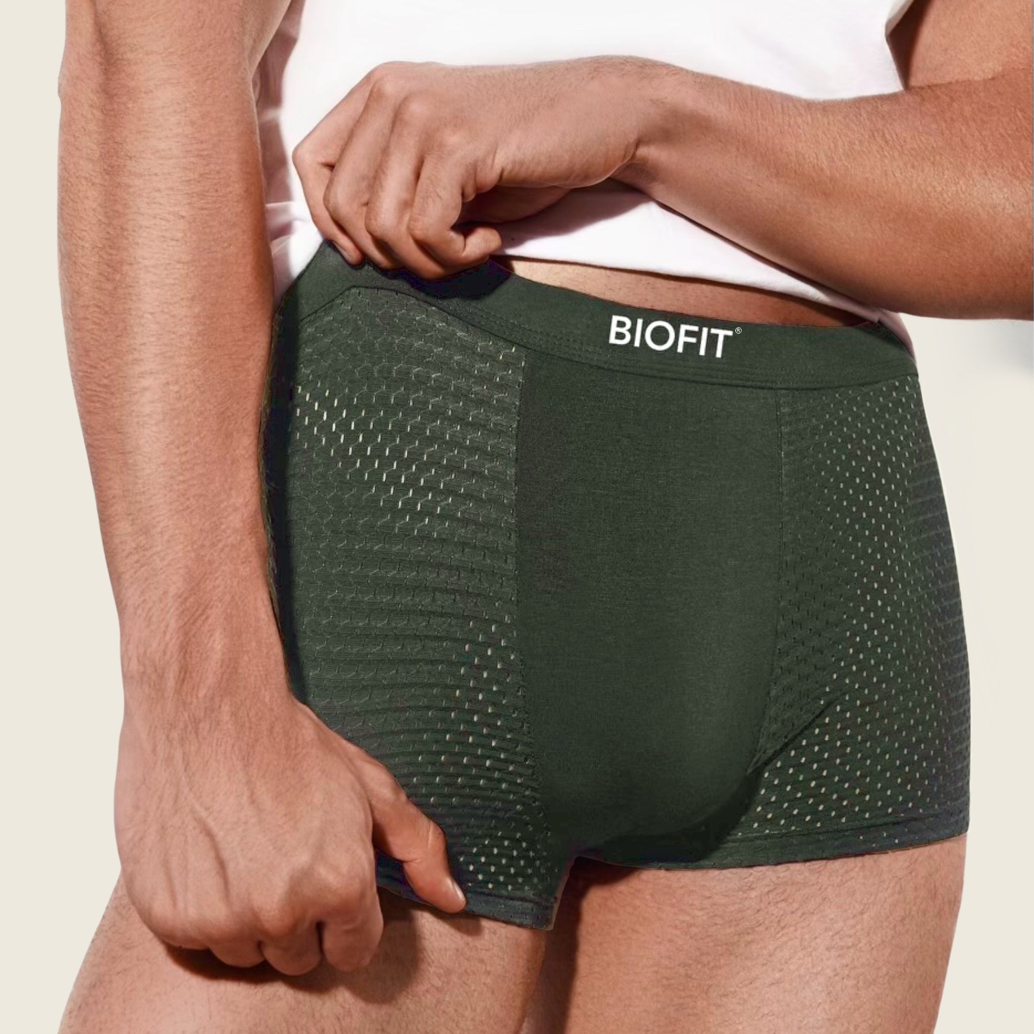 Boxer en bambou BIOFIT® Vert