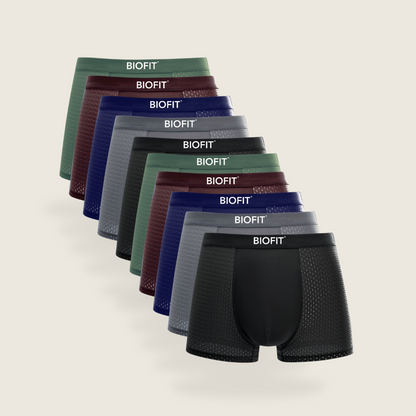 BIOFIT® Bambus-Boxershorts 5-Pack Multicolor | + 5 GRATIS