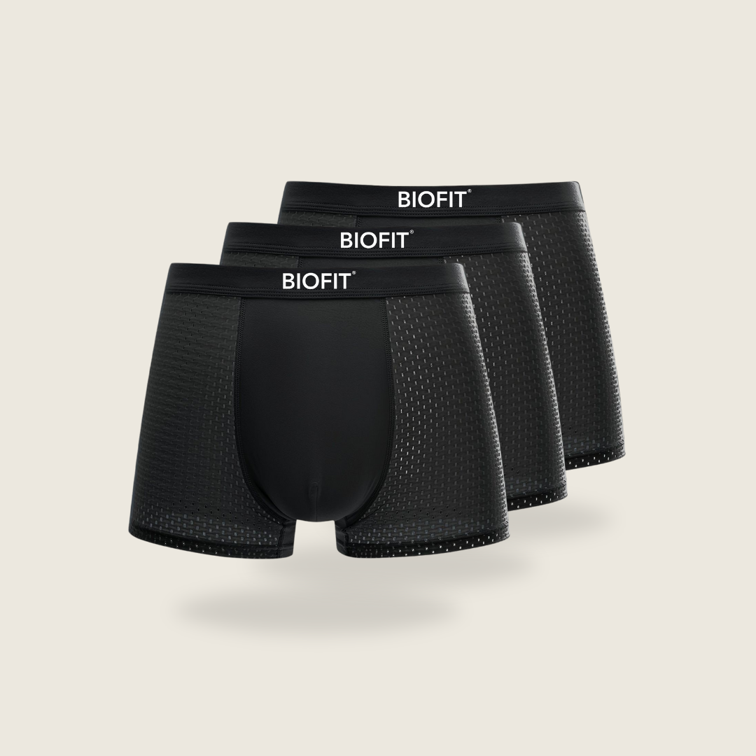 BIOFIT® Bamboo Boxershorts 5-Pack Schwarz | + 5 GRATIS