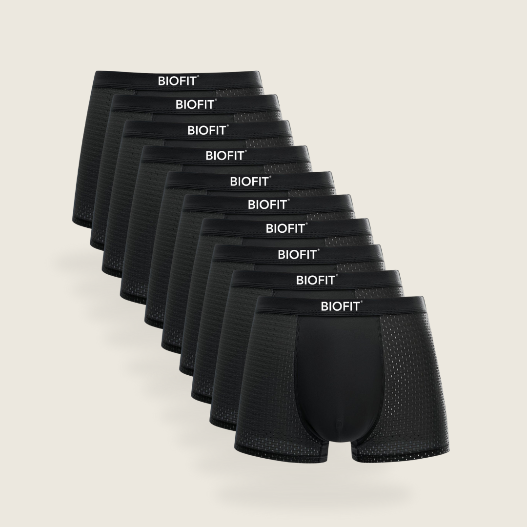 BIOFIT® Bamboo Boxershorts 5-Pack Schwarz | + 5 GRATIS